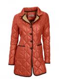 Designer-Sommer-Daunenjacke orange