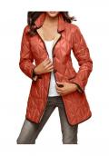 Designer-Sommer-Daunenjacke orange