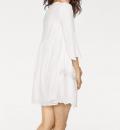 Designer-Spitzenkleid offwhite