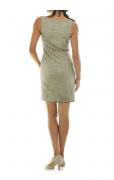 Designer-Spitzenkleid sand