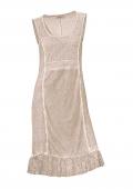 Designer-Spitzenkleid sand