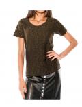Designer-Spitzenshirt khaki