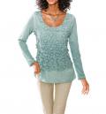 Designer-Spitzenshirt mint