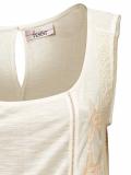 Designer-Spitzentop offwhite