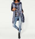 Designer-Steppjacke+Weste graublau
