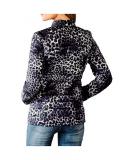 Designer-Steppjacke blau-bunt