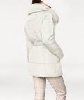 Designer-Steppjacke offwhite