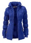 Designer-Steppjacke royalblau