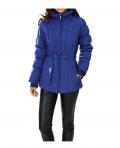 Designer-Steppjacke royalblau