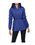 Designer-Steppjacke royalblau