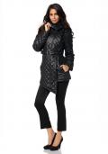 Designer-Steppjacke schwarz