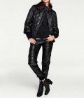 Designer-Steppjacke schwarz