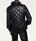 Designer-Steppjacke schwarz