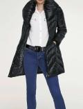 Designer-Steppjacke schwarz