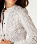 Designer-Steppjacke stein