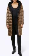 Designer-Steppmantel ocker