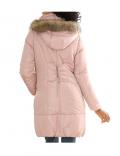 Designer-Steppmantel rosé