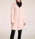 Designer-Steppmantel rosé