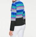Designer-Streifenblazer bunt