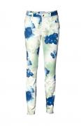 Designer-Stretch-Druckhose bunt