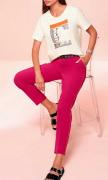 Designer-Stretchhose pink