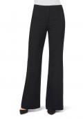 Designer-Stretchhose schwarz