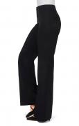 Designer-Stretchhose schwarz