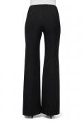 Designer-Stretchhose schwarz