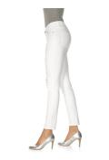 Designer-Stretchjeans weiß