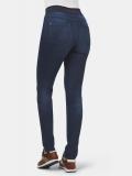 Designer-Stretchjeggings dark blue