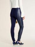 Designer-Stretchleggings nachtblau