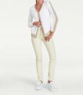 Designer-Strickjacke offwhite-gold