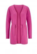 Designer-Strickjacke pink