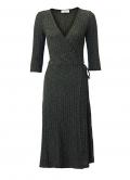 Designer-Strickkleid khaki