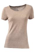 Designer-Stricktwinset mit Strass camel