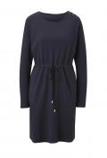 Designer-Sweatkleid marine