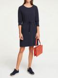 Designer-Sweatkleid marine