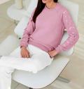 Designer-Sweatshirt hortensie