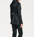Designer-Taftblazer schwarz
