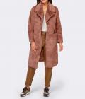 Designer-Teddymantel rosenholz