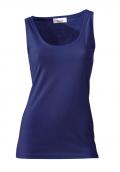 Designer-Top blau