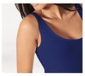 Designer-Top blau