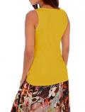 Designer-Top gelb