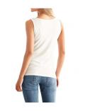 Designer-Top mit Perlen sand