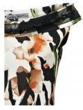 Designer-Top mit Strass schwarz-bunt