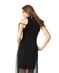 Designer-Top schwarz