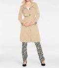 Designer-Trenchcoat camel