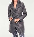 Designer-Trenchcoat grau