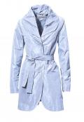 Designer-Trenchcoat hellblau