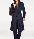 Designer-Trenchcoat nachtblau